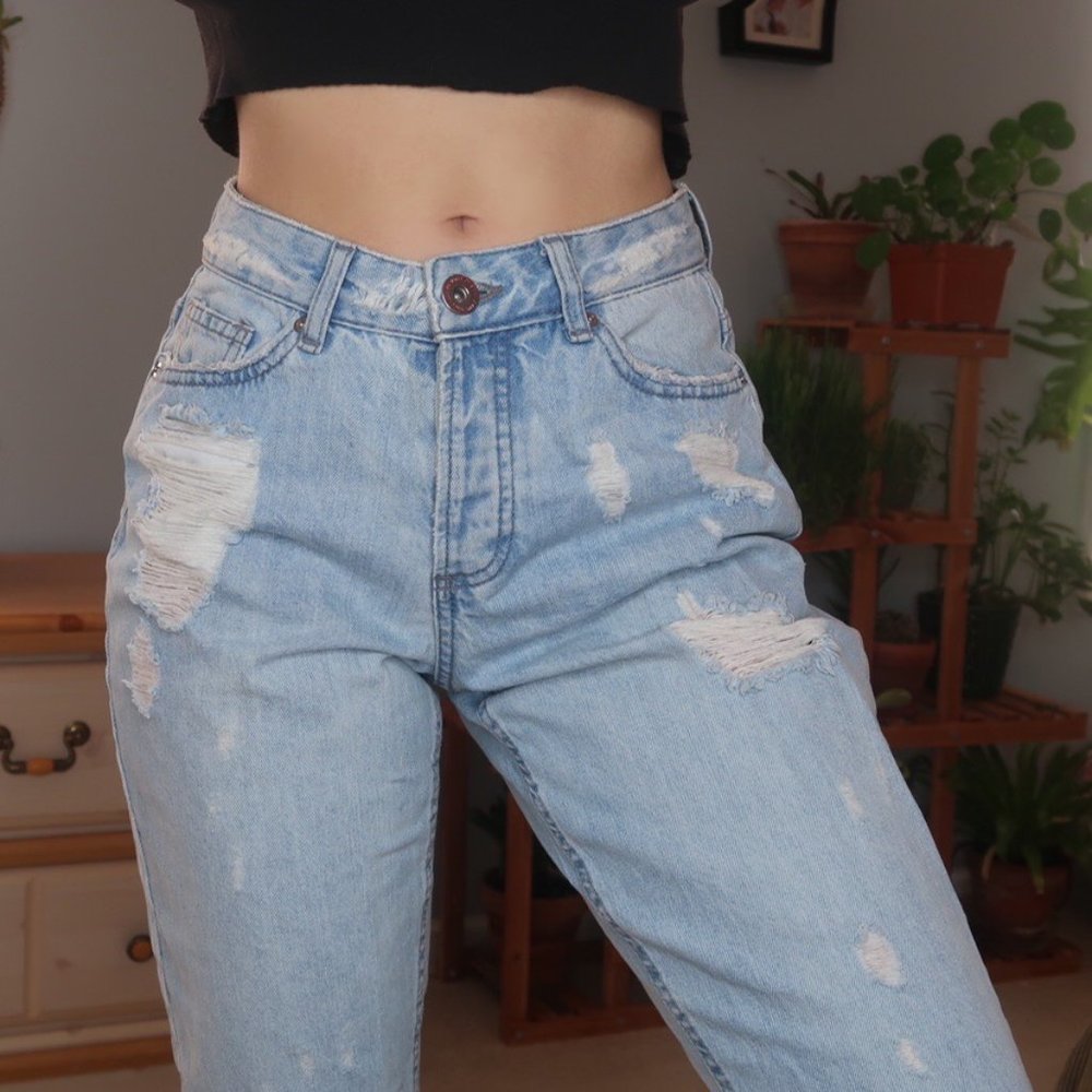 Boyfriend Distressed Jeans